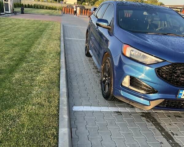 Синий Форд Эдж, объемом двигателя 2 л и пробегом 60 тыс. км за 25000 $, фото 3 на Automoto.ua