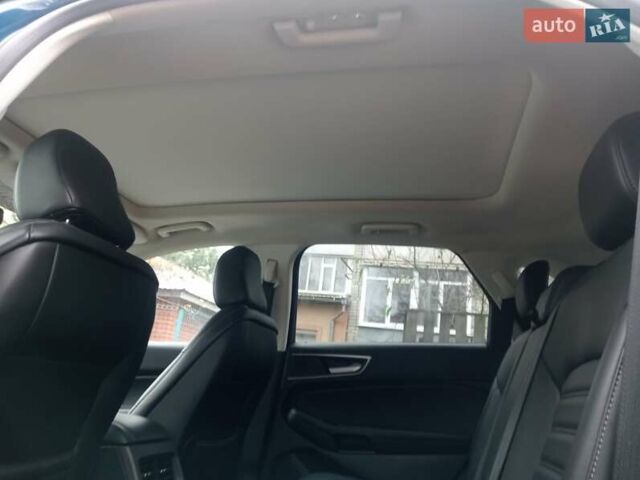 Синий Форд Эдж, объемом двигателя 2 л и пробегом 62 тыс. км за 18700 $, фото 7 на Automoto.ua