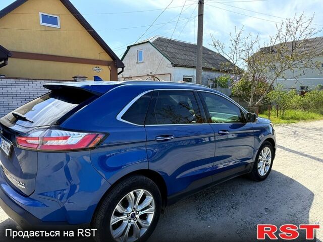 Синий Форд Эдж, объемом двигателя 2 л и пробегом 49 тыс. км за 19300 $, фото 5 на Automoto.ua
