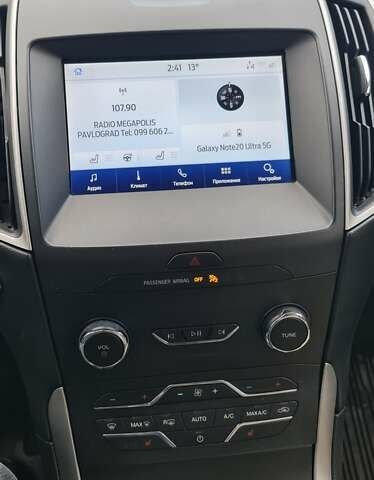 Синій Форд Едж, об'ємом двигуна 2 л та пробігом 118 тис. км за 22000 $, фото 29 на Automoto.ua