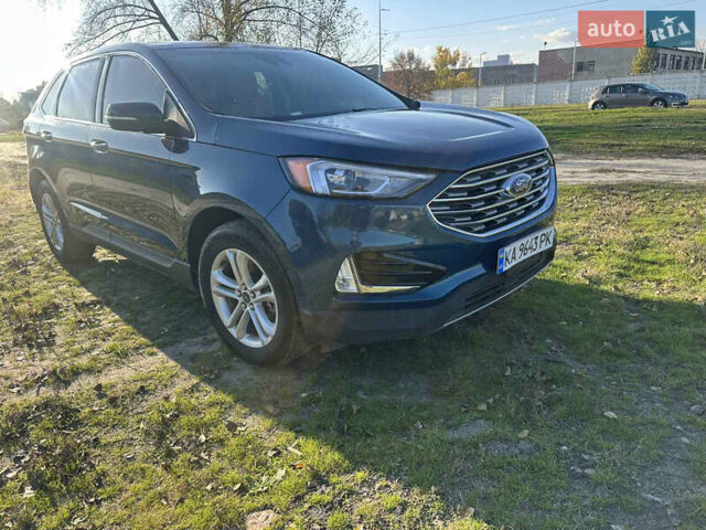 Синий Форд Эдж, объемом двигателя 2 л и пробегом 130 тыс. км за 17700 $, фото 2 на Automoto.ua