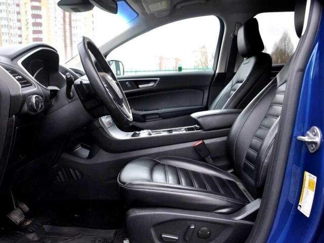 Синий Форд Эдж, объемом двигателя 2 л и пробегом 64 тыс. км за 15500 $, фото 5 на Automoto.ua