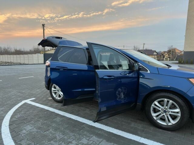 Синий Форд Эдж, объемом двигателя 2 л и пробегом 104 тыс. км за 15700 $, фото 12 на Automoto.ua