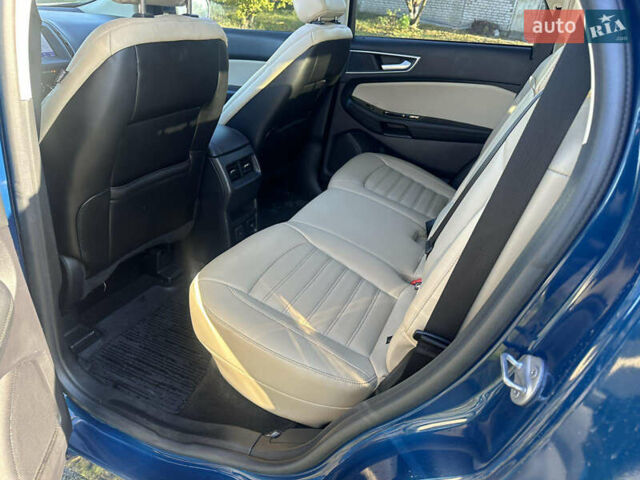 Синий Форд Эдж, объемом двигателя 2 л и пробегом 130 тыс. км за 17700 $, фото 7 на Automoto.ua