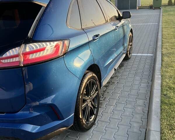 Синий Форд Эдж, объемом двигателя 2 л и пробегом 60 тыс. км за 25000 $, фото 4 на Automoto.ua