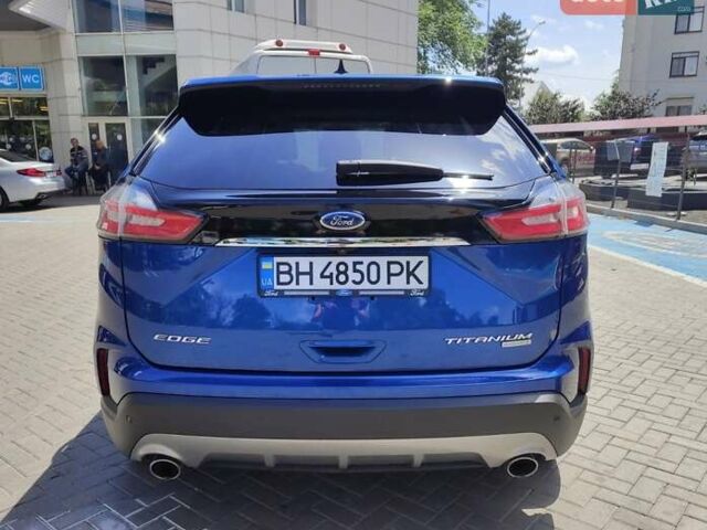 Синий Форд Эдж, объемом двигателя 2 л и пробегом 63 тыс. км за 24000 $, фото 11 на Automoto.ua