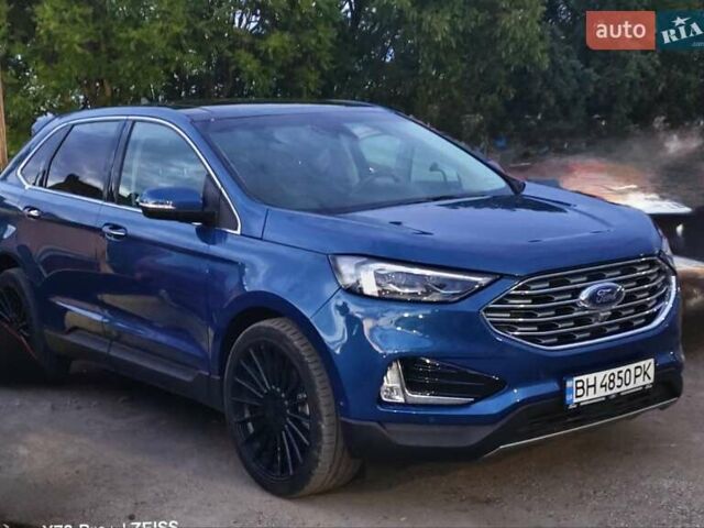 Синий Форд Эдж, объемом двигателя 2 л и пробегом 63 тыс. км за 24000 $, фото 5 на Automoto.ua