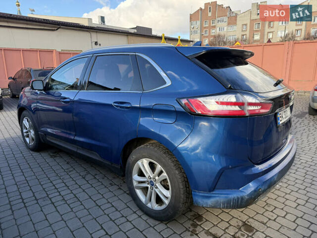 Синий Форд Эдж, объемом двигателя 2 л и пробегом 104 тыс. км за 17900 $, фото 6 на Automoto.ua