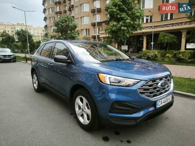 Синий Форд Эдж, объемом двигателя 2 л и пробегом 170 тыс. км за 18500 $, фото 2 на Automoto.ua