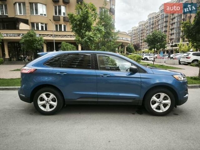 Синий Форд Эдж, объемом двигателя 2 л и пробегом 170 тыс. км за 17900 $, фото 3 на Automoto.ua