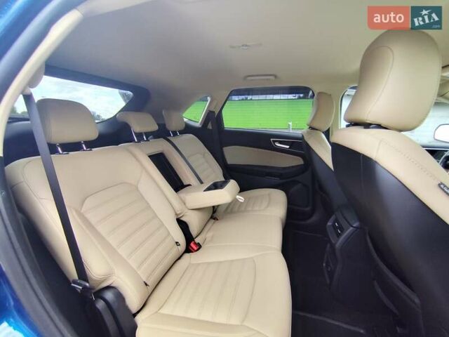 Синий Форд Эдж, объемом двигателя 2 л и пробегом 164 тыс. км за 19500 $, фото 18 на Automoto.ua