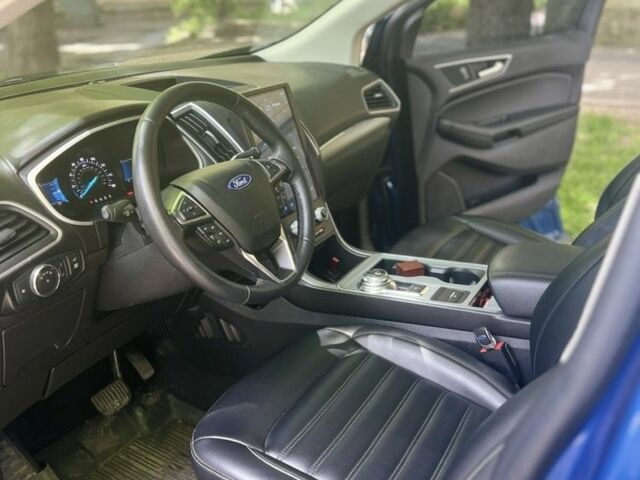 Синий Форд Эдж, объемом двигателя 2 л и пробегом 54 тыс. км за 23800 $, фото 7 на Automoto.ua