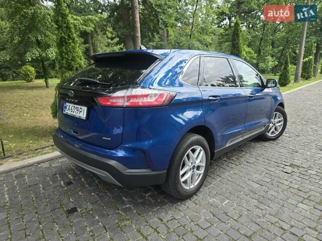 Синий Форд Эдж, объемом двигателя 2 л и пробегом 177 тыс. км за 21300 $, фото 8 на Automoto.ua