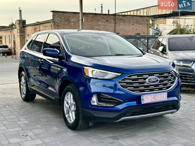Синий Форд Эдж, объемом двигателя 2 л и пробегом 38 тыс. км за 18888 $, фото 3 на Automoto.ua