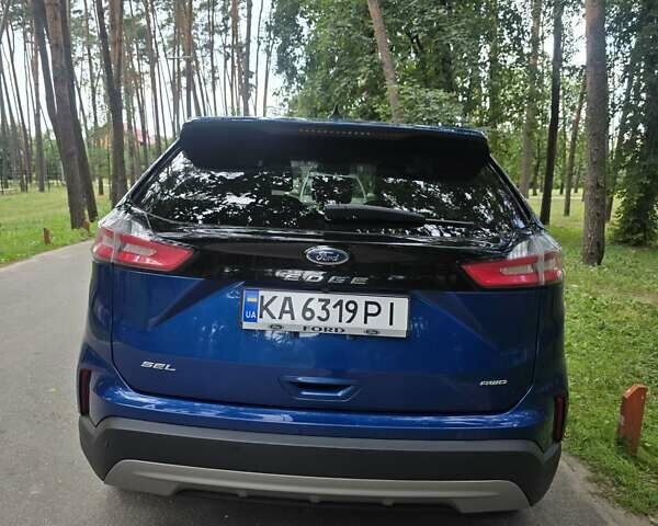 Синий Форд Эдж, объемом двигателя 2 л и пробегом 180 тыс. км за 21000 $, фото 13 на Automoto.ua