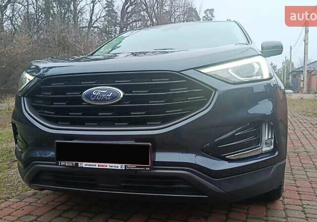 Синий Форд Эдж, объемом двигателя 2 л и пробегом 51 тыс. км за 21222 $, фото 7 на Automoto.ua