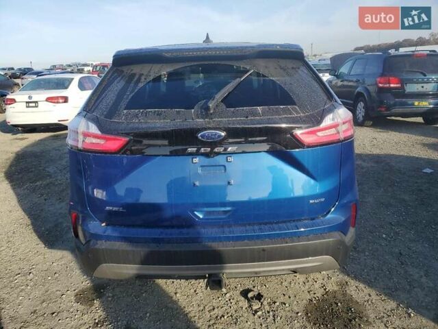 Синий Форд Эдж, объемом двигателя 2 л и пробегом 76 тыс. км за 6500 $, фото 4 на Automoto.ua