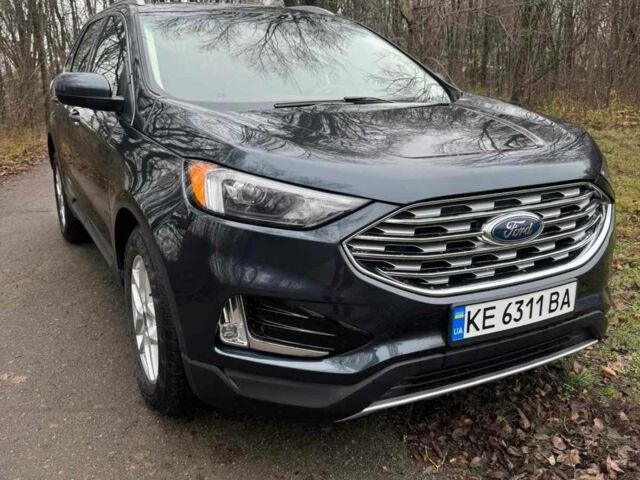 Синий Форд Эдж, объемом двигателя 2 л и пробегом 73 тыс. км за 21800 $, фото 1 на Automoto.ua
