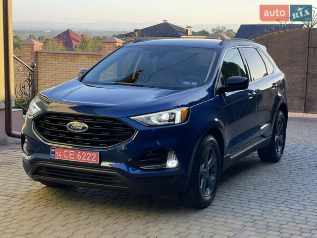 Синий Форд Эдж, объемом двигателя 2 л и пробегом 14 тыс. км за 20900 $, фото 2 на Automoto.ua