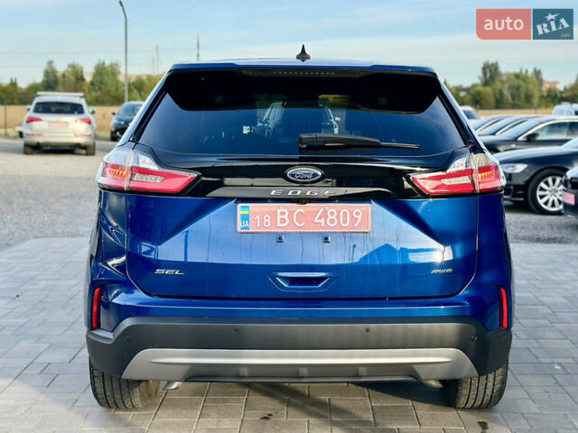 Синий Форд Эдж, объемом двигателя 2 л и пробегом 38 тыс. км за 18888 $, фото 5 на Automoto.ua