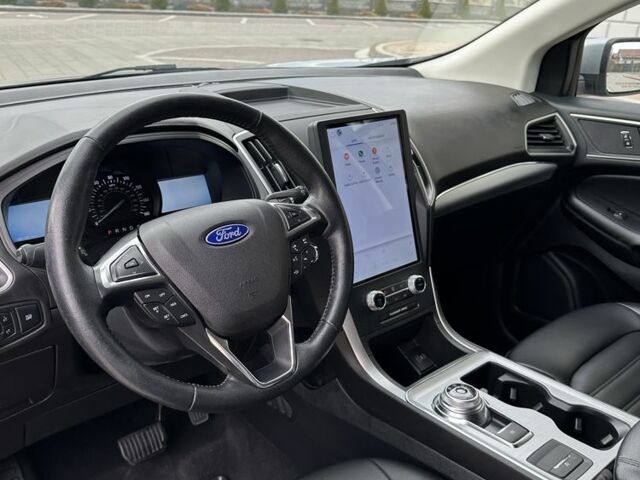 Синий Форд Эдж, объемом двигателя 2 л и пробегом 96 тыс. км за 21000 $, фото 5 на Automoto.ua