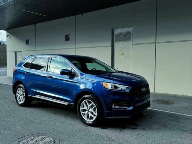 Синій Форд Едж, об'ємом двигуна 2 л та пробігом 55 тис. км за 17500 $, фото 4 на Automoto.ua