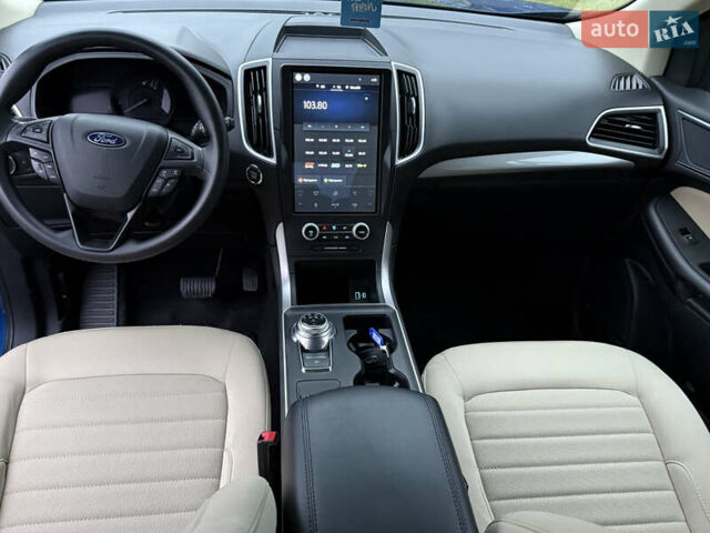 Синий Форд Эдж, объемом двигателя 2 л и пробегом 26 тыс. км за 17900 $, фото 16 на Automoto.ua