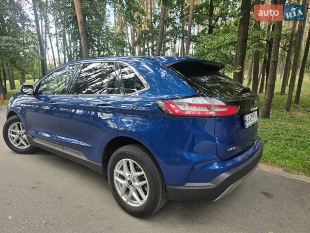 Синий Форд Эдж, объемом двигателя 2 л и пробегом 180 тыс. км за 21000 $, фото 3 на Automoto.ua