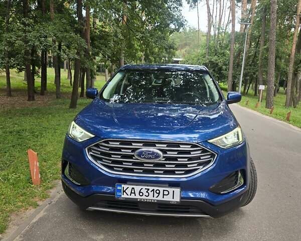 Синий Форд Эдж, объемом двигателя 2 л и пробегом 177 тыс. км за 21300 $, фото 11 на Automoto.ua