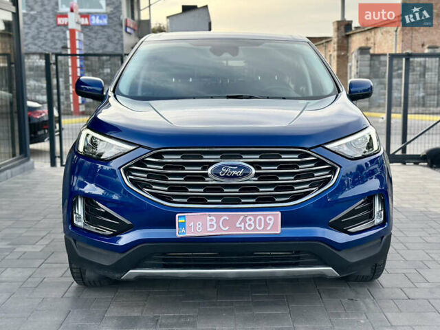 Синій Форд Едж, об'ємом двигуна 2 л та пробігом 38 тис. км за 19999 $, фото 2 на Automoto.ua