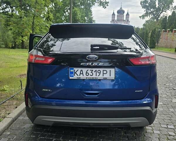 Синий Форд Эдж, объемом двигателя 2 л и пробегом 180 тыс. км за 21000 $, фото 6 на Automoto.ua