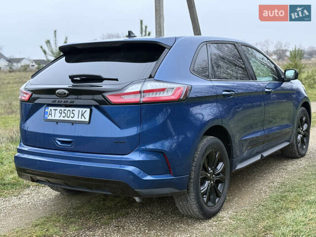Синий Форд Эдж, объемом двигателя 2 л и пробегом 26 тыс. км за 17900 $, фото 7 на Automoto.ua