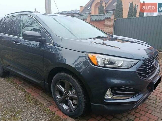 Синий Форд Эдж, объемом двигателя 2 л и пробегом 51 тыс. км за 21222 $, фото 1 на Automoto.ua