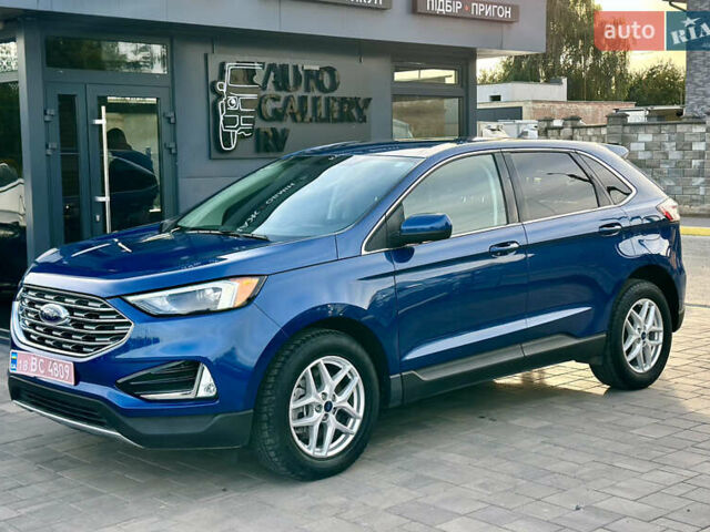 Синій Форд Едж, об'ємом двигуна 2 л та пробігом 38 тис. км за 19999 $, фото 1 на Automoto.ua