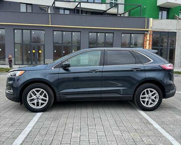 Синий Форд Эдж, объемом двигателя 2 л и пробегом 62 тыс. км за 21700 $, фото 3 на Automoto.ua