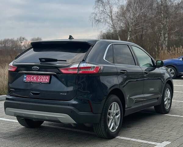 Синий Форд Эдж, объемом двигателя 2 л и пробегом 62 тыс. км за 21700 $, фото 5 на Automoto.ua