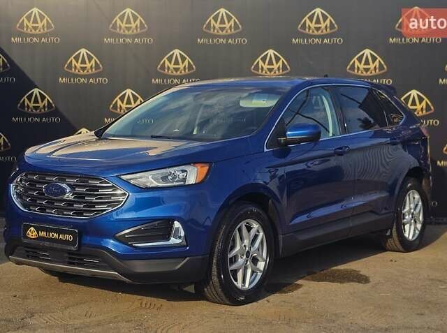 Синій Форд Едж, об'ємом двигуна 2 л та пробігом 177 тис. км за 22700 $, фото 2 на Automoto.ua