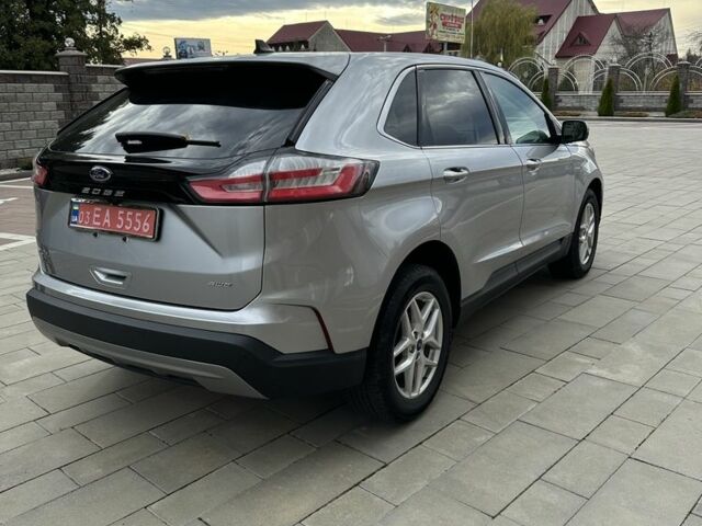 Синий Форд Эдж, объемом двигателя 2 л и пробегом 96 тыс. км за 21000 $, фото 2 на Automoto.ua
