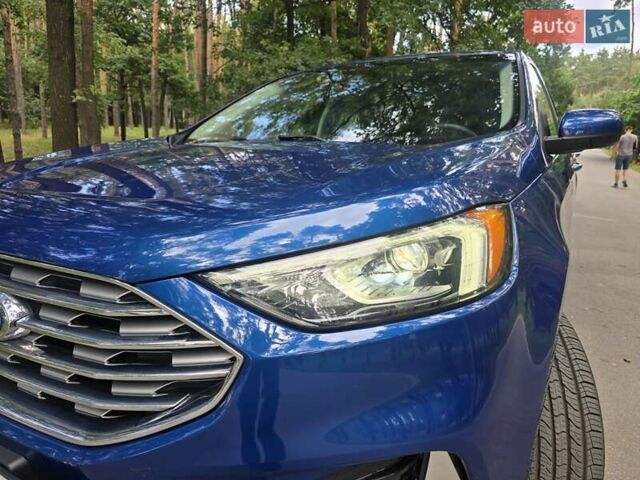 Синий Форд Эдж, объемом двигателя 2 л и пробегом 180 тыс. км за 21000 $, фото 5 на Automoto.ua