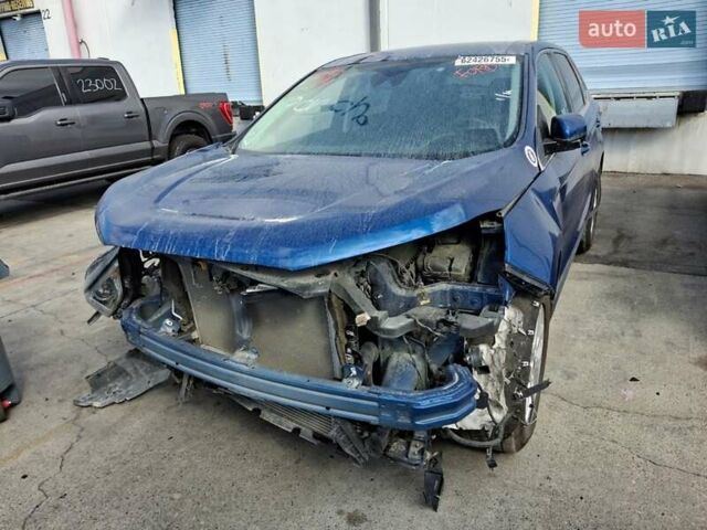 Синий Форд Эдж, объемом двигателя 2 л и пробегом 67 тыс. км за 12500 $, фото 3 на Automoto.ua