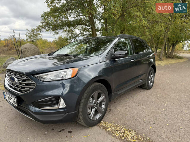 Синий Форд Эдж, объемом двигателя 2 л и пробегом 32 тыс. км за 25000 $, фото 4 на Automoto.ua