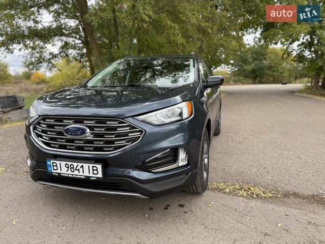 Синий Форд Эдж, объемом двигателя 2 л и пробегом 32 тыс. км за 25000 $, фото 1 на Automoto.ua