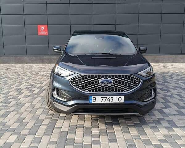 Синий Форд Эдж, объемом двигателя 2 л и пробегом 30 тыс. км за 27000 $, фото 2 на Automoto.ua