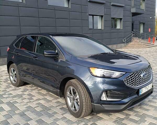 Синий Форд Эдж, объемом двигателя 2 л и пробегом 30 тыс. км за 27000 $, фото 1 на Automoto.ua