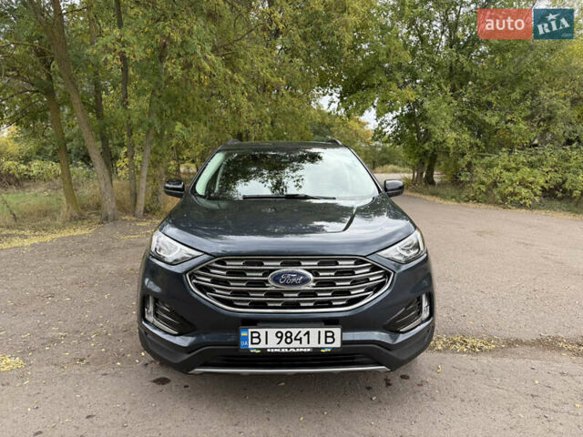 Синий Форд Эдж, объемом двигателя 2 л и пробегом 32 тыс. км за 25000 $, фото 3 на Automoto.ua