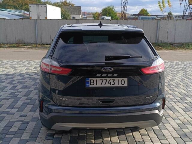 Синий Форд Эдж, объемом двигателя 2 л и пробегом 31 тыс. км за 24000 $, фото 23 на Automoto.ua