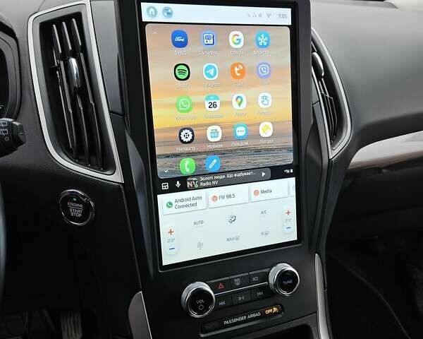 Синий Форд Эдж, объемом двигателя 2 л и пробегом 20 тыс. км за 23990 $, фото 24 на Automoto.ua