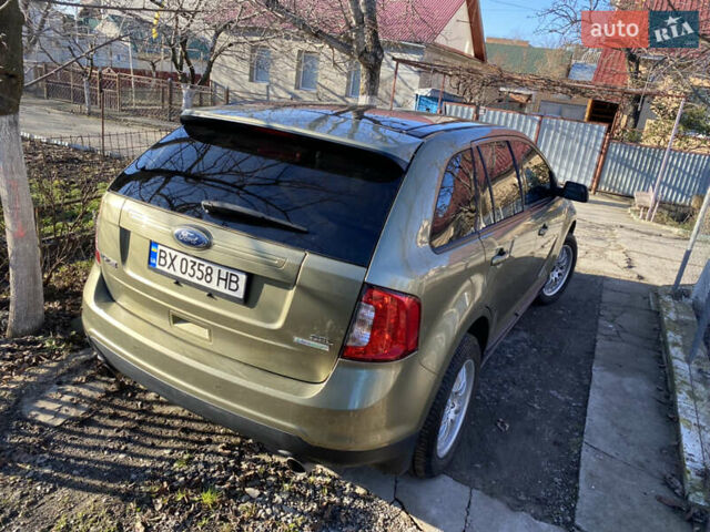 Зеленый Форд Эдж, объемом двигателя 2 л и пробегом 295 тыс. км за 11300 $, фото 1 на Automoto.ua