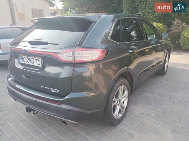 Зеленый Форд Эдж, объемом двигателя 2 л и пробегом 162 тыс. км за 17200 $, фото 8 на Automoto.ua