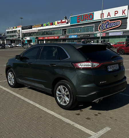 Зеленый Форд Эдж, объемом двигателя 2 л и пробегом 93 тыс. км за 17500 $, фото 6 на Automoto.ua